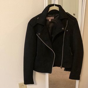 Philosophy suede faux leather petite jacket 🥂